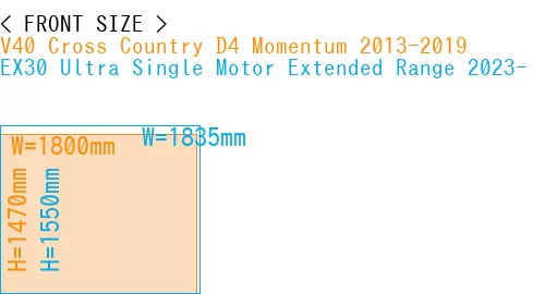 #V40 Cross Country D4 Momentum 2013-2019 + EX30 Ultra Single Motor Extended Range 2023-
